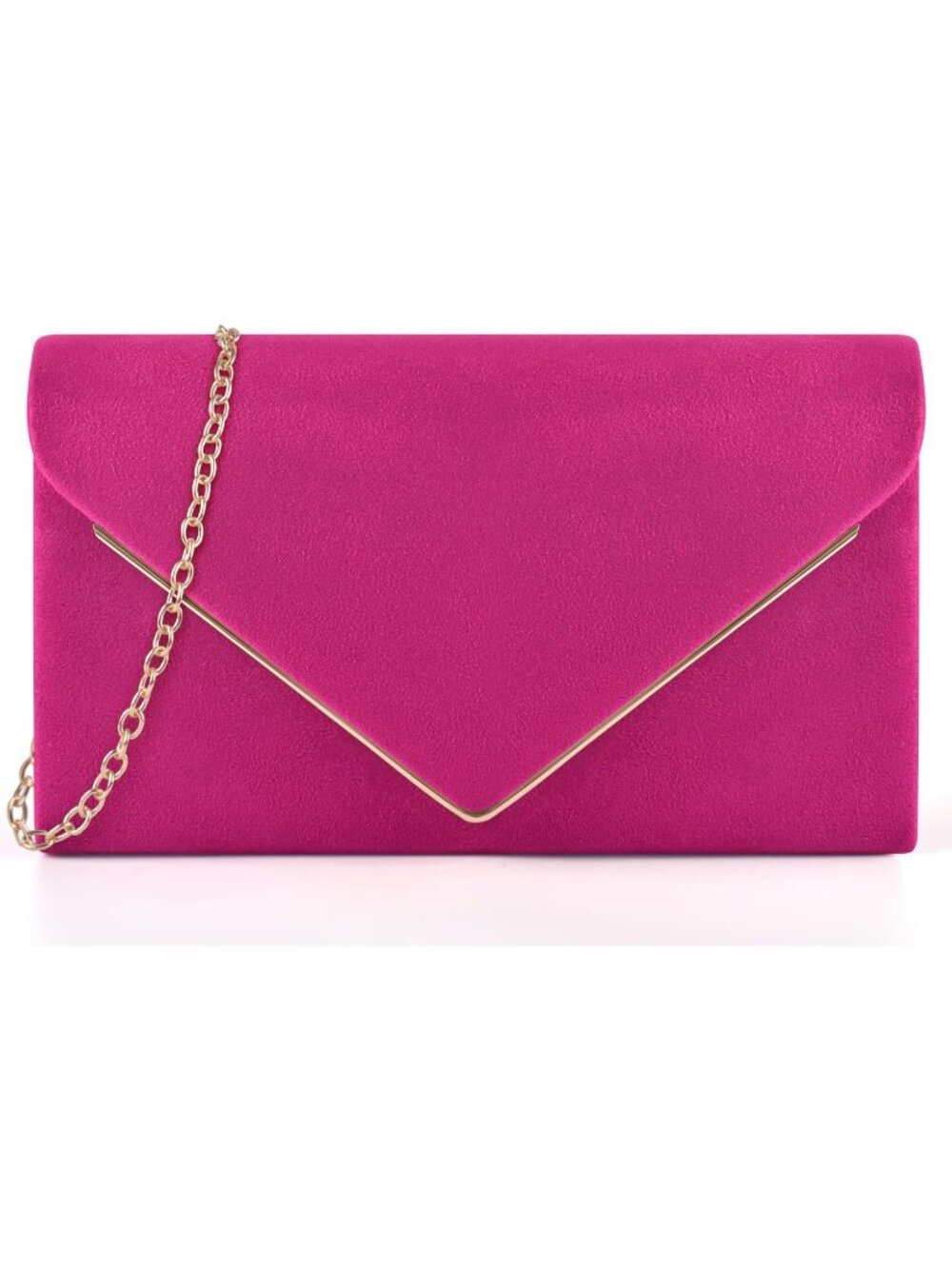 Women's Rose Evening Clutch Purse Envelope Formal Crossbody Shoulder Bag